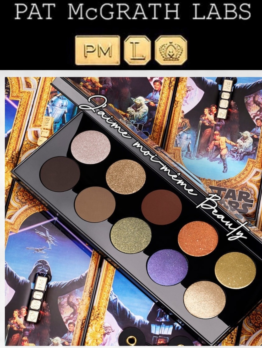Pat Mcgrath Limited Edition Star Wars Eyeshadow Palette Metallic Multi Chrome